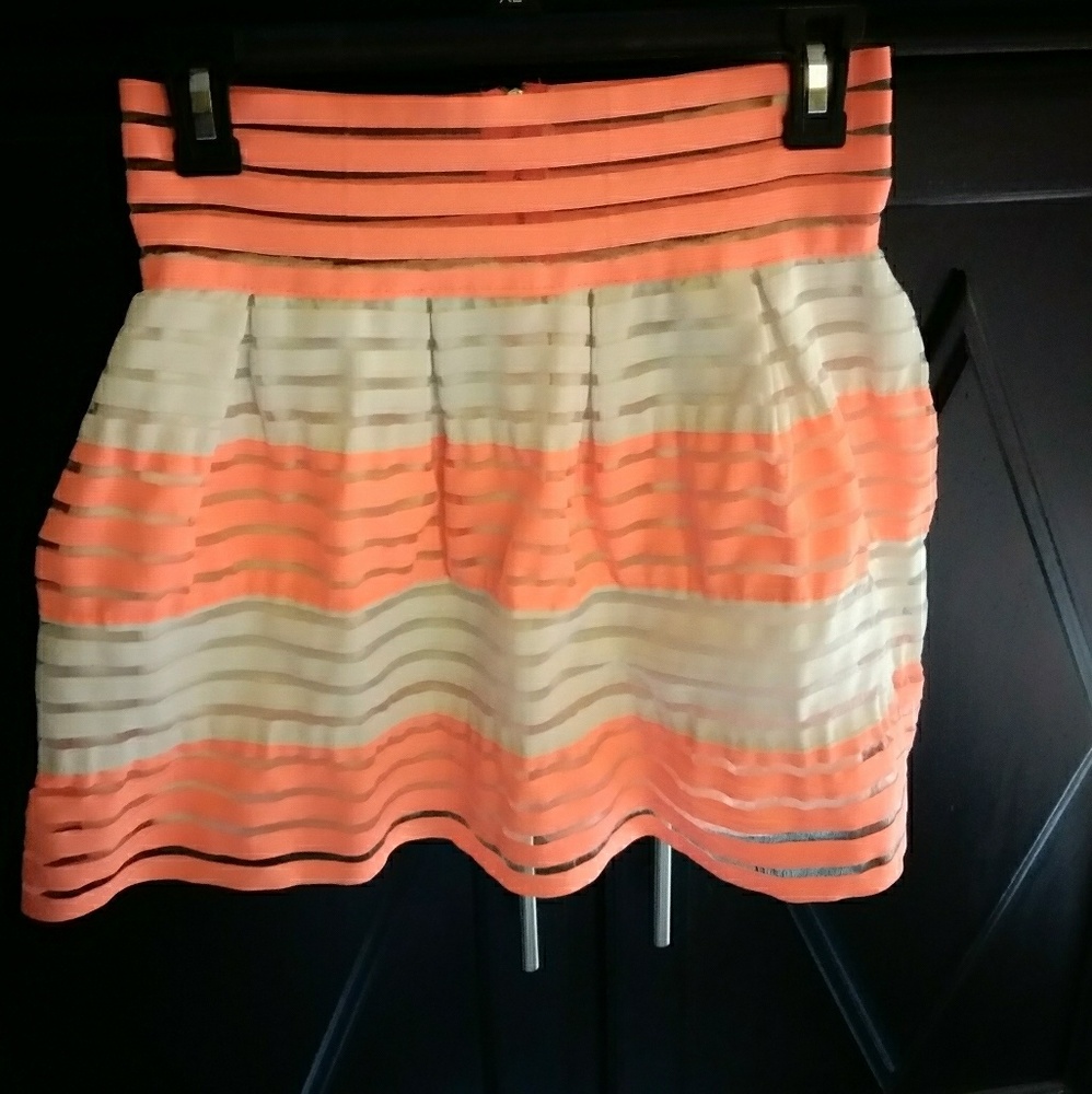 High waisted Mini skirt